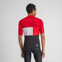 SPORTFUL Cycling short sleeve jersey - SNAP - red/black