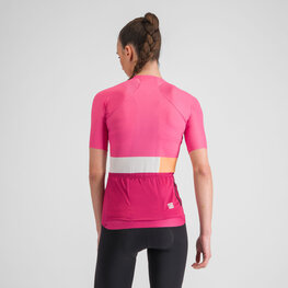 SPORTFUL Cycling short sleeve jersey - SNAP W - cyclamen