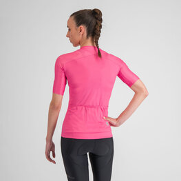 SPORTFUL Cycling short sleeve jersey - MATCHY - pink