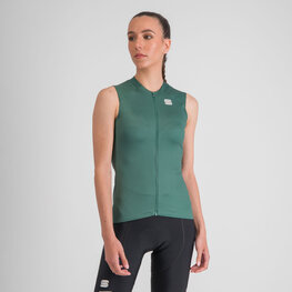 SPORTFUL Cycling sleeveless jersey - MATCH - green