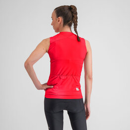 SPORTFUL Cycling sleeveless jersey - MATCH - red