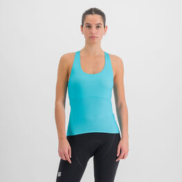 SPORTFUL Cycling tank top - MATCHY W - blue