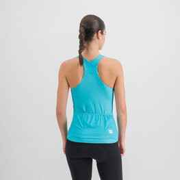 SPORTFUL Cycling tank top - MATCHY W - blue