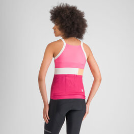 SPORTFUL Cycling sleeveless jersey - SNAP - pink