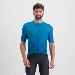 SPORTFUL Cycling short sleeve jersey - ROCKET - blue