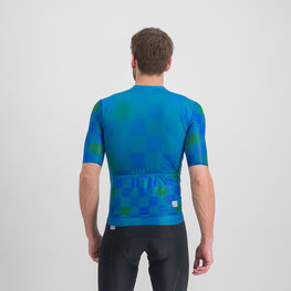 SPORTFUL Cycling short sleeve jersey - ROCKET - blue