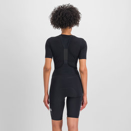 SPORTFUL Cycling short sleeve t-shirt - MERINO - black