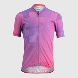 SPORTFUL Cycling short sleeve jersey - ROCKET KID - purple