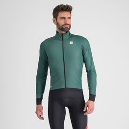 SPORTFUL Cycling thermal jacket - FIANDRE - green