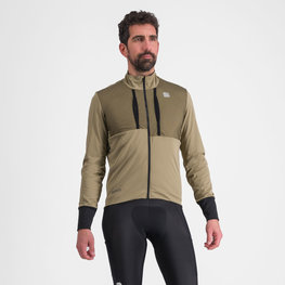 SPORTFUL Cycling thermal jacket - SUPERGIARA - light green