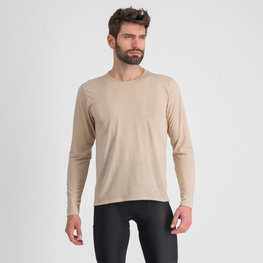 SPORTFUL Cycling long sleeve t-shirt - GIARA - ivory