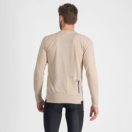 SPORTFUL Cycling long sleeve t-shirt - GIARA - ivory