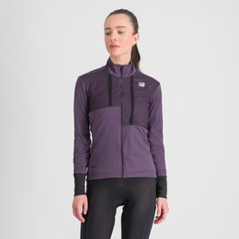 SPORTFUL Cycling thermal jacket - SUPERGIARA - purple