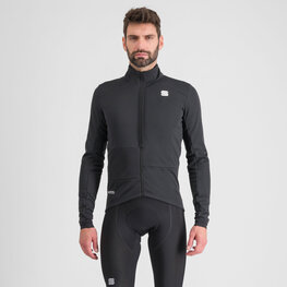 SPORTFUL Cycling thermal jacket - SUPER - black