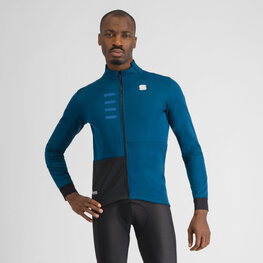 SPORTFUL Cycling thermal jacket - TEMPO - blue