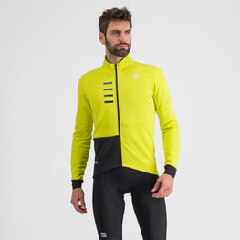 SPORTFUL Cycling thermal jacket - TEMPO - yellow