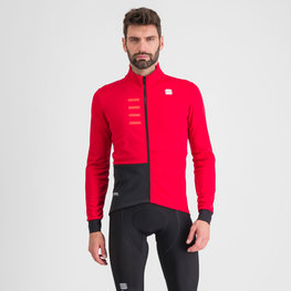 SPORTFUL Cycling thermal jacket - TEMPO - red
