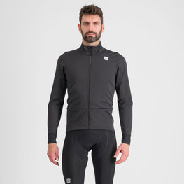 SPORTFUL Cycling windproof jacket - NEO SOFTSHELL - black