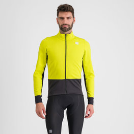 SPORTFUL Cycling windproof jacket - NEO SOFTSHELL - yellow
