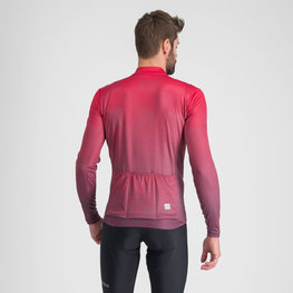 SPORTFUL Cycling winter long sleeve jersey - ROCKET THERMAL - red/purple