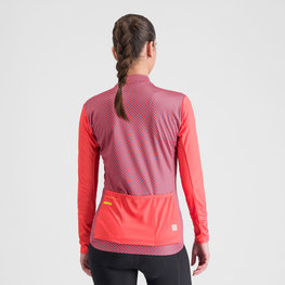 SPORTFUL Cycling winter long sleeve jersey - CHECKMATE THERMAL - red