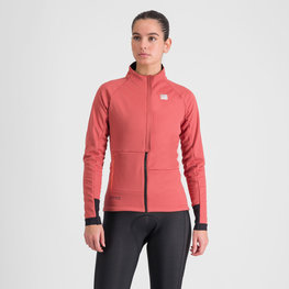 SPORTFUL Cycling thermal jacket - SUPER - pink