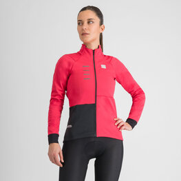 SPORTFUL Cycling thermal jacket - TEMPO W - red/black