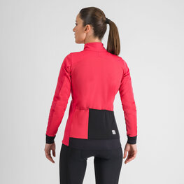 SPORTFUL Cycling thermal jacket - TEMPO W - red/black