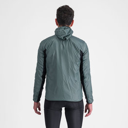 SPORTFUL Cycling thermal jacket - SUPERGIARA PUFFY - green