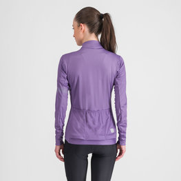 SPORTFUL Cycling winter long sleeve jersey - SUPERGIARA THERMAL - purple