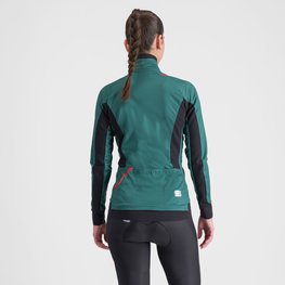 SPORTFUL Cycling thermal jacket - FIANDRE - green