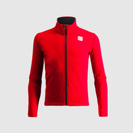 SPORTFUL Cycling thermal jacket - NEO JUNIOR - red/black