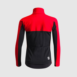 SPORTFUL Cycling thermal jacket - NEO JUNIOR - red/black