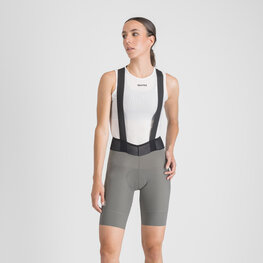 SPORTFUL Cycling bib shorts - SRK - grey