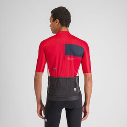 SPORTFUL Cycling short sleeve jersey - BREAKOUT SUPERGIARA - red/black