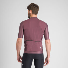 SPORTFUL Cycling short sleeve jersey - SUPERGIARA - bordeaux