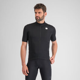 SPORTFUL Cycling short sleeve jersey - GIARA - black