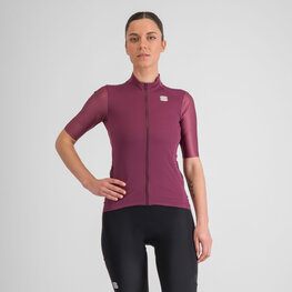 SPORTFUL Cycling short sleeve jersey - SUPERGIARA W - bordeaux