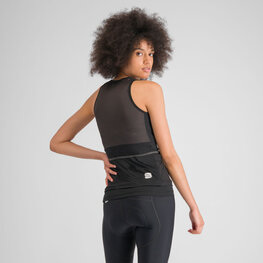 SPORTFUL Cycling sleeveless jersey - SUPERGIARA - black