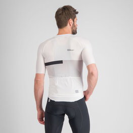 SPORTFUL Cycling short sleeve jersey - BOMBER - white