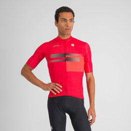 SPORTFUL Cycling short sleeve jersey - GRUPPETTO - pink