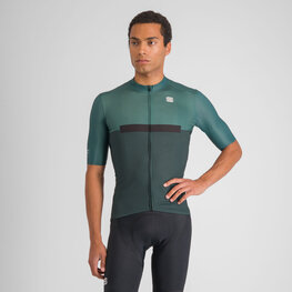 SPORTFUL Cycling short sleeve jersey - PISTA - green