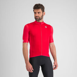 SPORTFUL Cycling short sleeve jersey - SRK - cyclamen