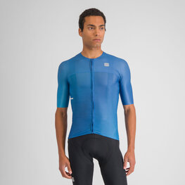 SPORTFUL Cycling short sleeve jersey - LIGHT - blue