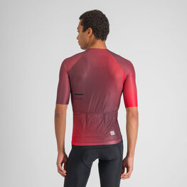 SPORTFUL Cycling short sleeve jersey - LIGHT - bordeaux