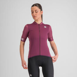 SPORTFUL Cycling short sleeve jersey - SRK W - bordeaux