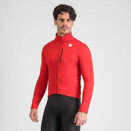 SPORTFUL Cycling thermal jacket - SRK - red