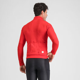 SPORTFUL Cycling thermal jacket - SRK - red