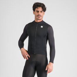 SPORTFUL Cycling winter long sleeve jersey - SRK THERMAL - black