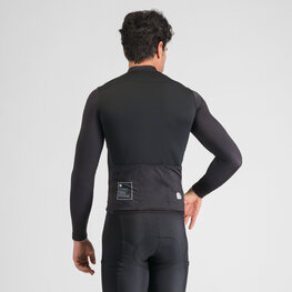 SPORTFUL Cycling winter long sleeve jersey - SRK THERMAL - black